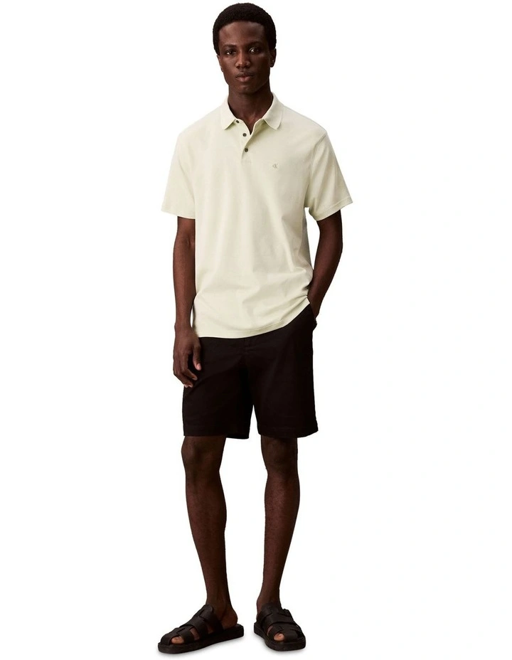 Supima Chest Embroidery Polo Tender Greens image 5
