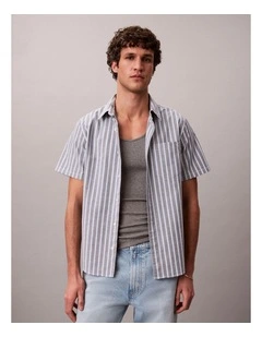 Oxford Classic Short Sleeve Shirt in Marina