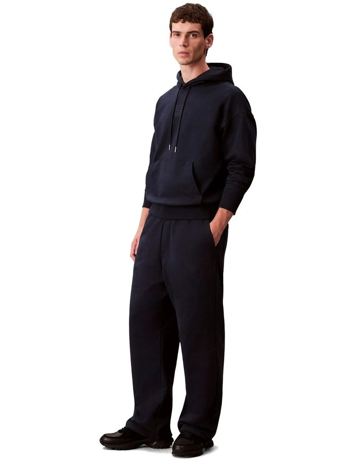 Premium Terry Emblem Hoodie in Dark Sapphire image 5