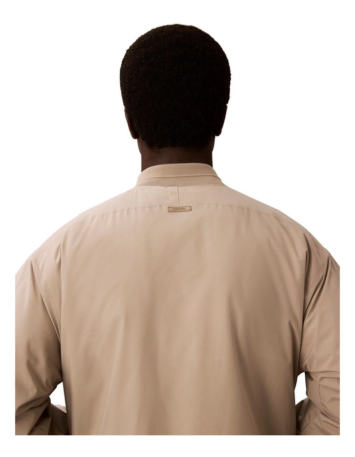 Sportswear Hero Bomber in Vintage Khaki image 3