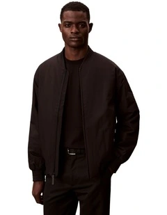 Hero Bomber Jacket in Black