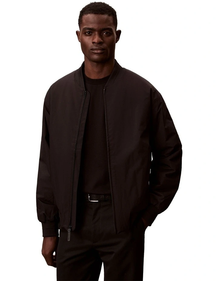 Hero Bomber Jacket in Black image 1