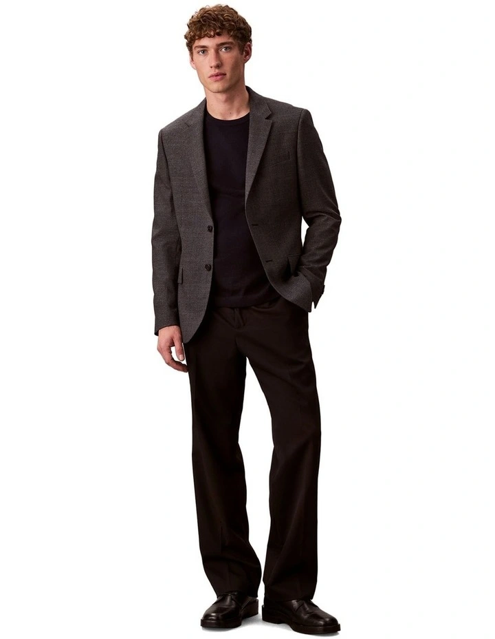 Merino Crew Neck Sweater in Dark Sapphire image 5