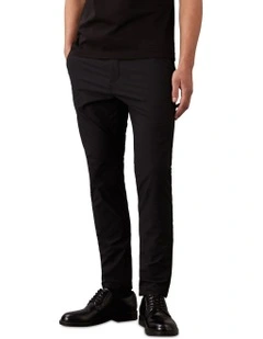 Slim Tech Stretch Trouser in Black