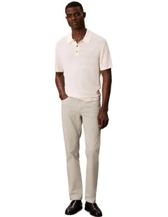 Slim Stretch 5 Pocket Pant in Vintage Khaki