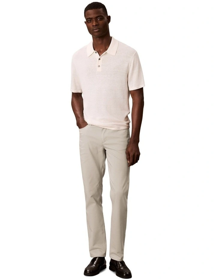Slim Stretch 5 Pocket Pant in Vintage Khaki image 1