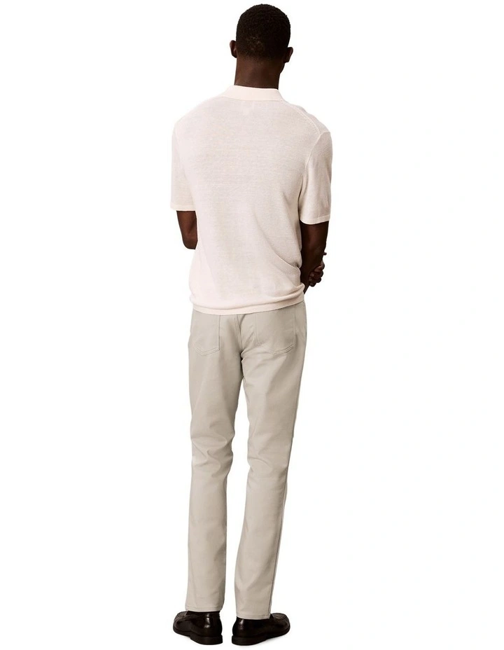 Slim Stretch 5 Pocket Pant in Vintage Khaki image 2