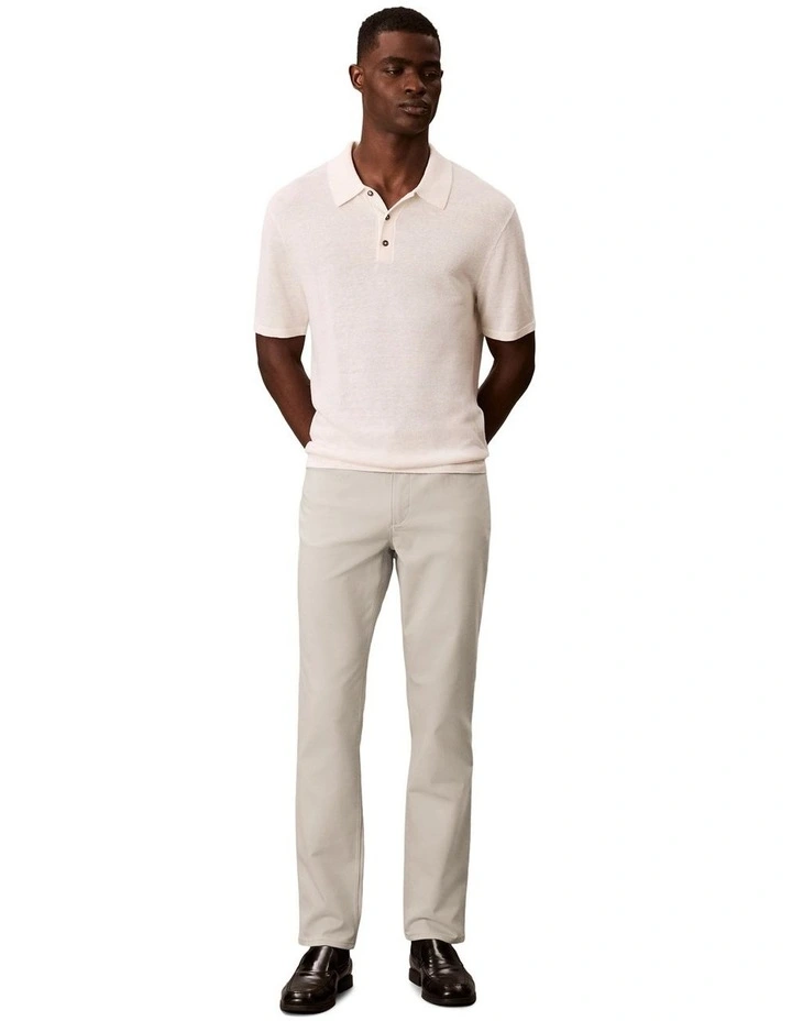 Slim Stretch 5 Pocket Pant in Vintage Khaki image 3