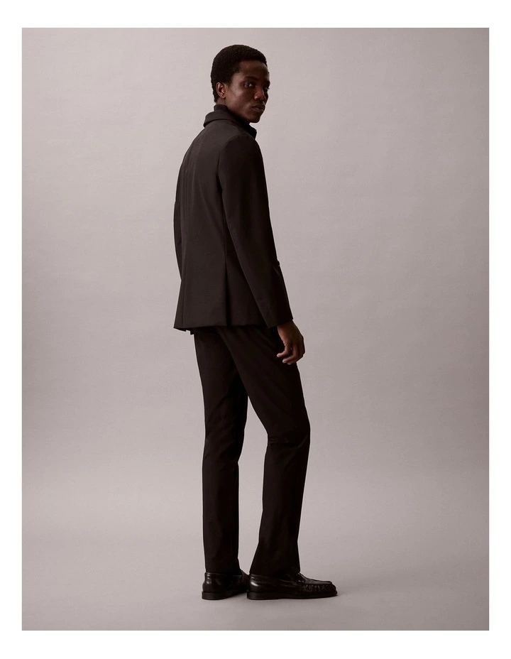 Slim Tech Pants in Black image 4