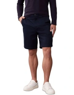 Refined Stretch Classic Short 9 in Dark Sapphire