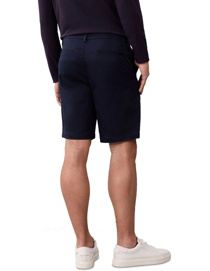 Refined Stretch Classic Short 9 in Dark Sapphire image 2