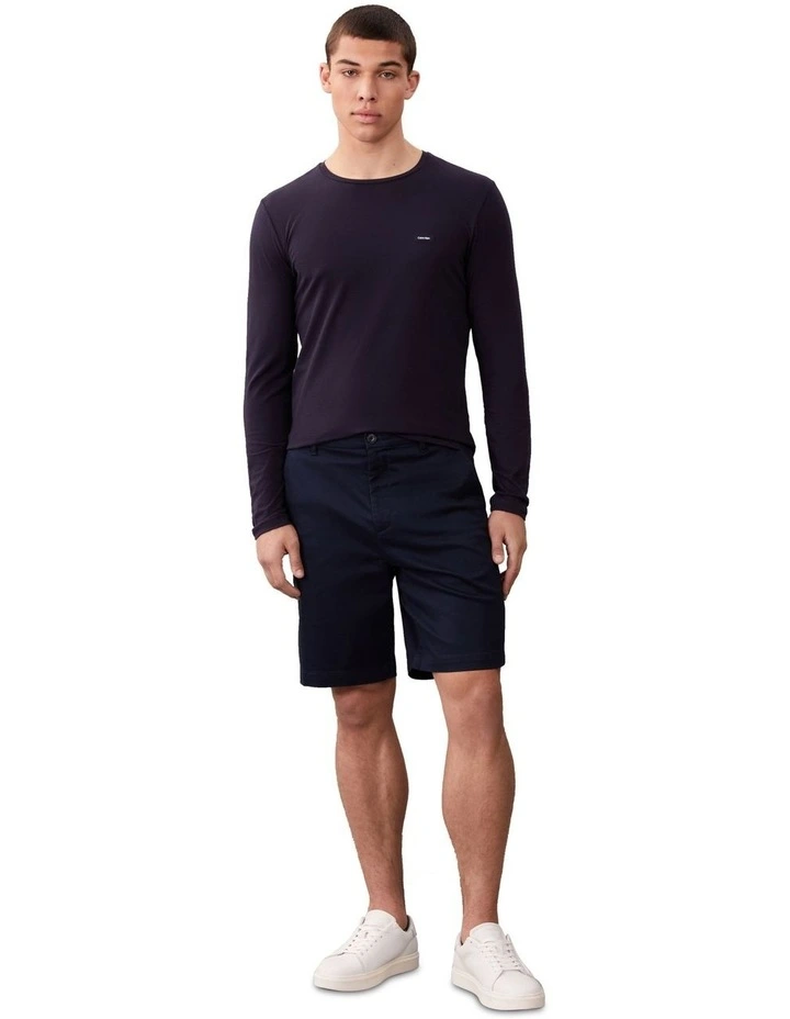 Refined Stretch Classic Short 9 in Dark Sapphire image 4