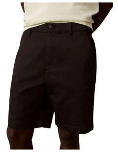 Refined Stretch Classic Short 9 In Black