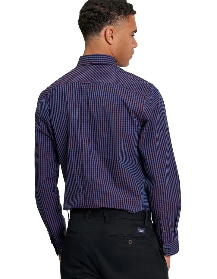 Signature Gingham Long Sleeve Shirt in Multi image 2