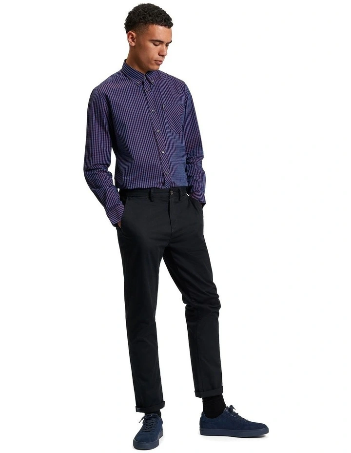 Signature Gingham Long Sleeve Shirt in Multi image 3