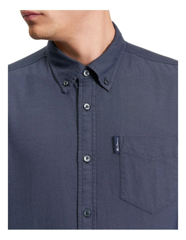Signature Oxford Long Sleeve Shirt in Slate image 4