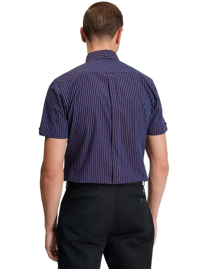Signature Gingham Short Sleeve Shirt in Multi image 2