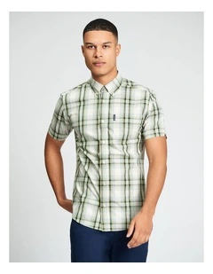 Classic Check Short Sleeve Shirt Forest