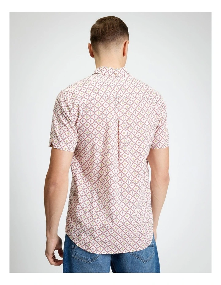 Festival Geo Print in Rose image 2