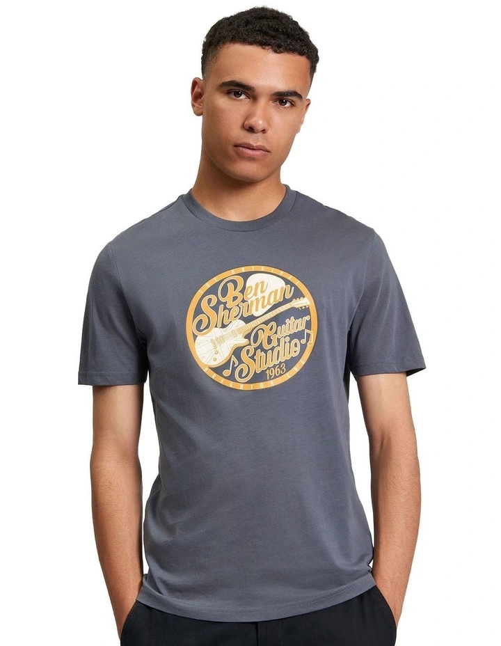 Guitar Studio Tee in Slate image 1