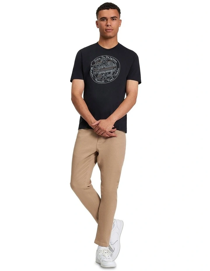 Amusement Hall Tee in Black image 3