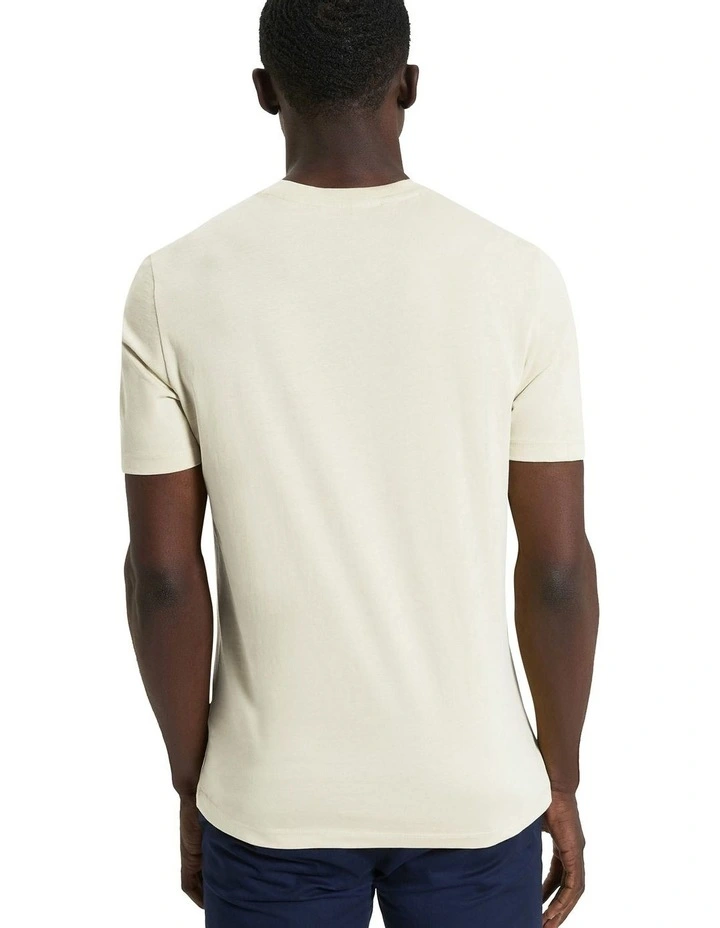 Signature Target Tee in Fog image 2