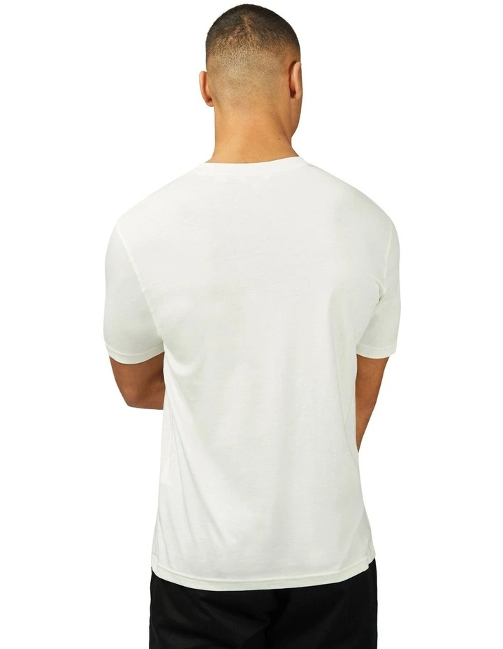Signature Target Tee in Ivory image 2