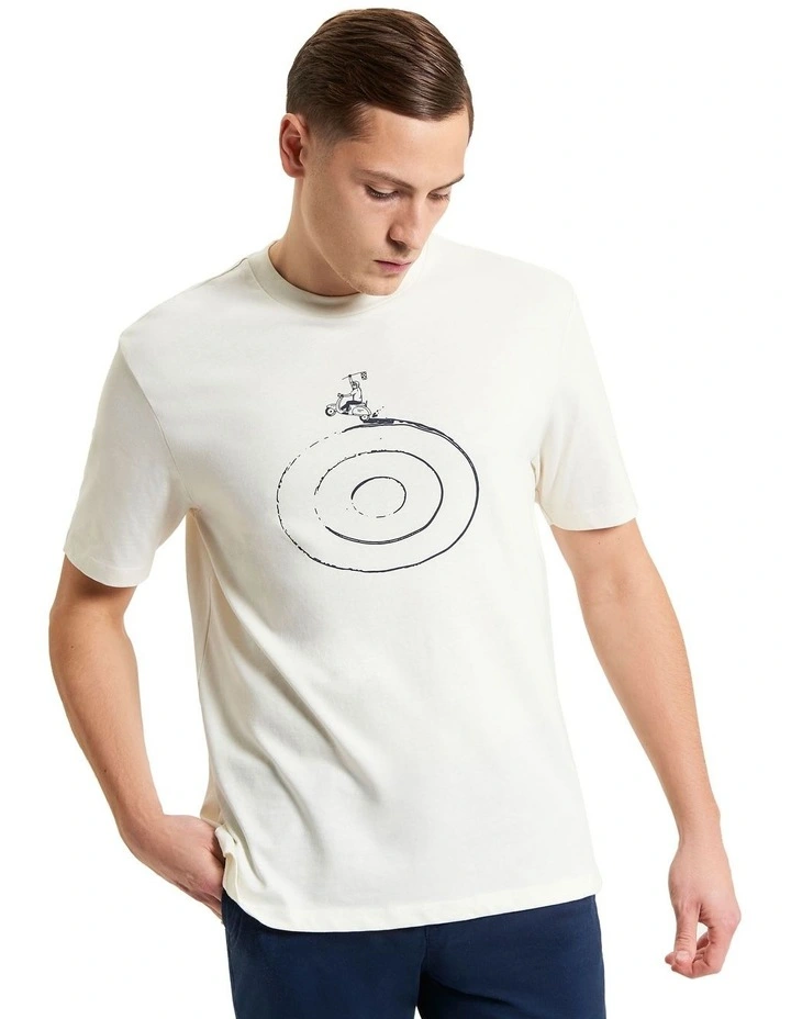 Rascal Rider Tee in Ivory image 1