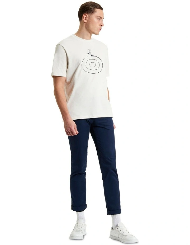 Rascal Rider Tee in Ivory image 3