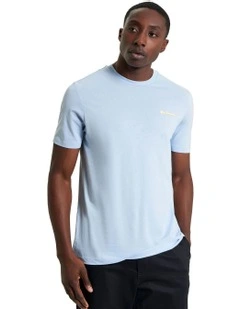 Signature Tee in Pale Blue