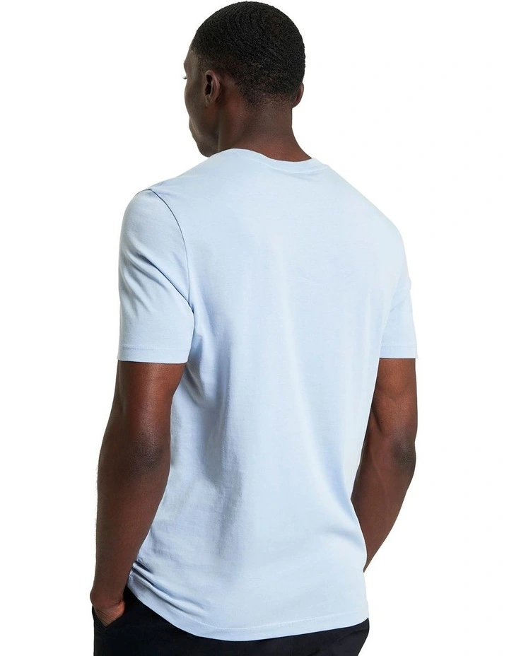 Signature Tee in Pale Blue image 2