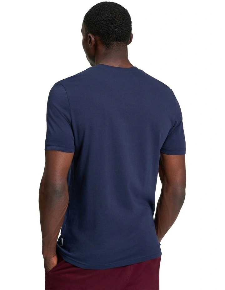 Brand Scooter T-shirt in Dark Navy image 2