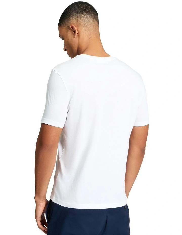 Core Stripe Tee in White image 2