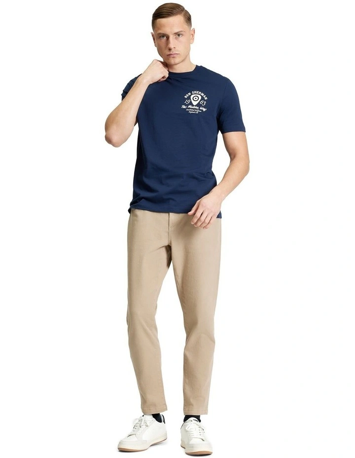 Acoustic Tee in Dark Navy image 3