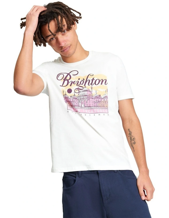 Hidden Treasures Tee in Ivory image 1