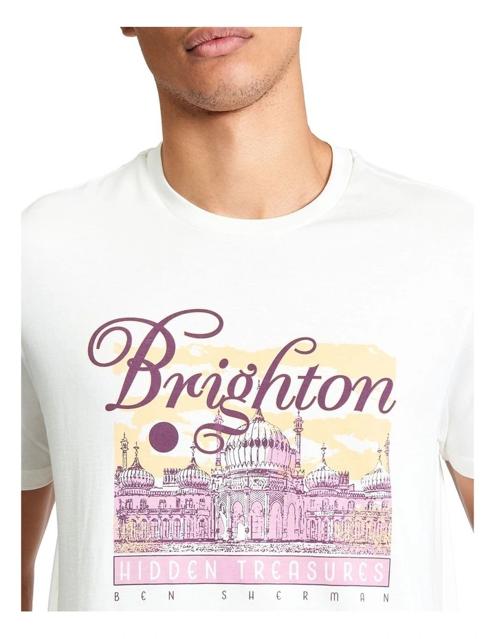 Hidden Treasures Tee in Ivory image 4