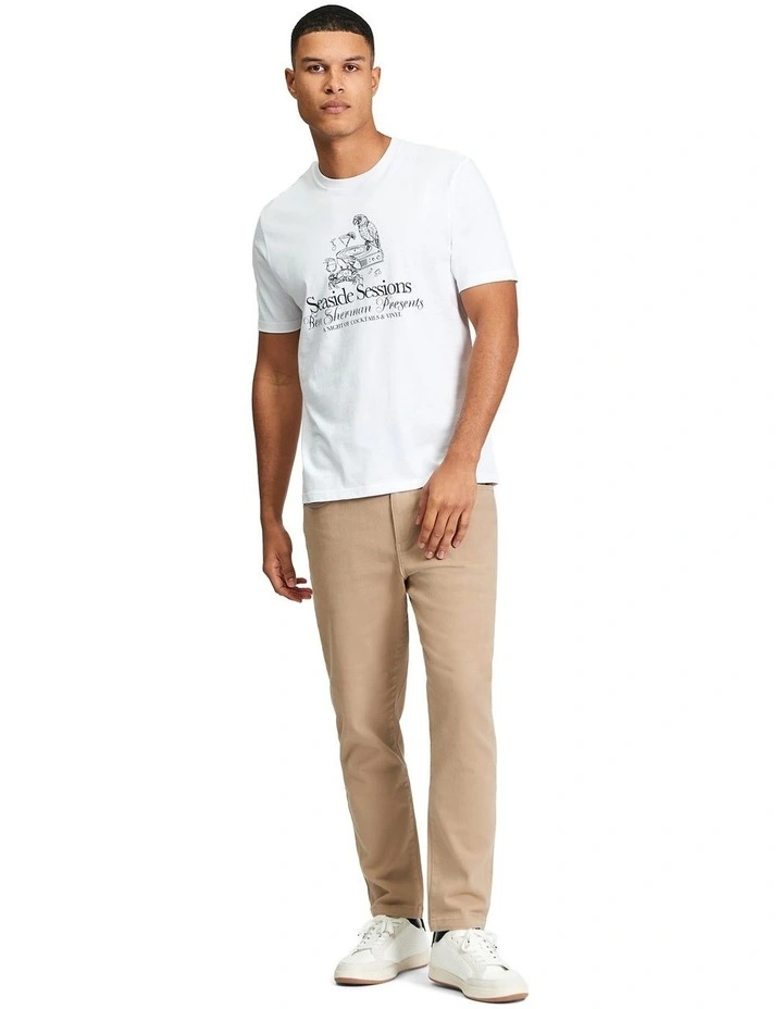 Seaside Sessions Tee in White image 3