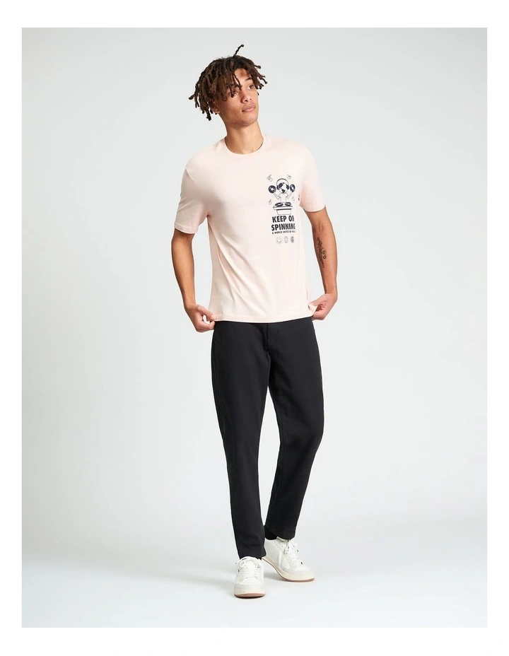 World DJ Tee Blush Pink image 3