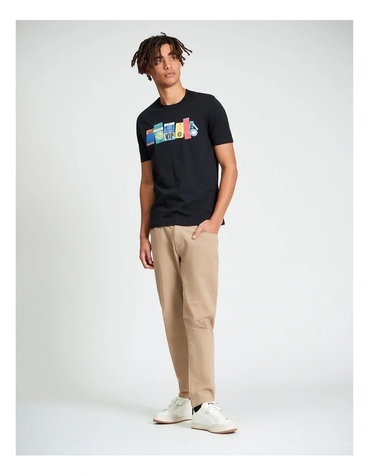 Festival Pass Tee Black image 3