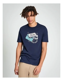 Cassette Stack in Dark Navy