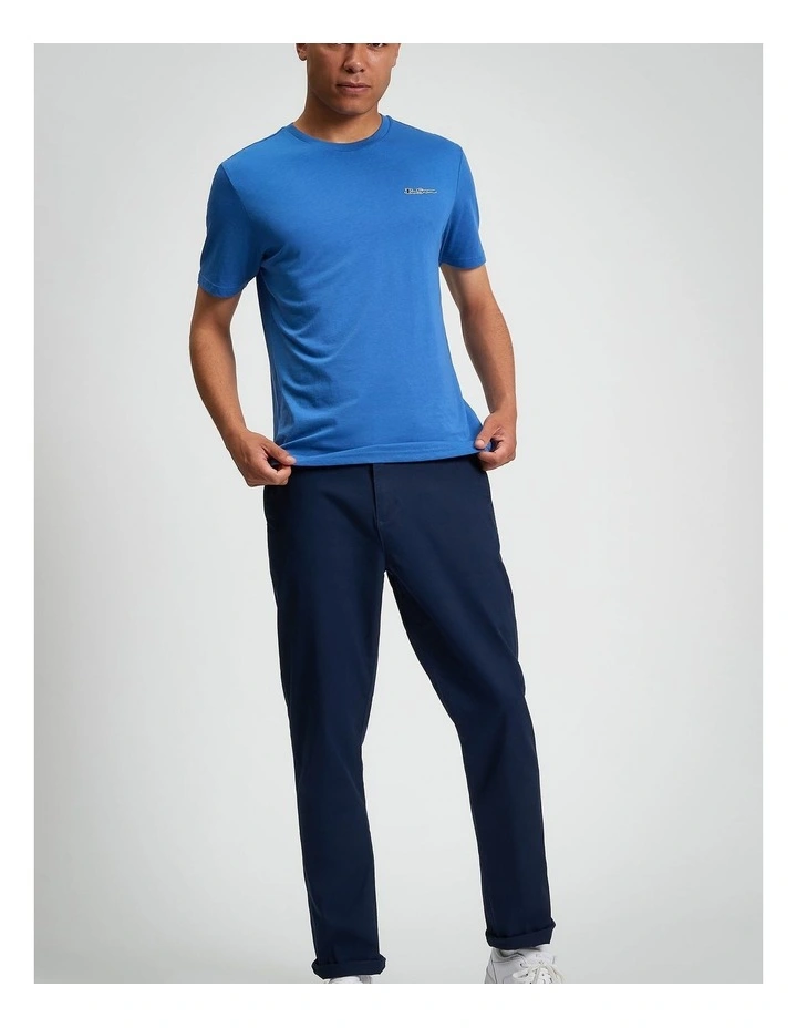 Signature Tee in Cobalt image 3