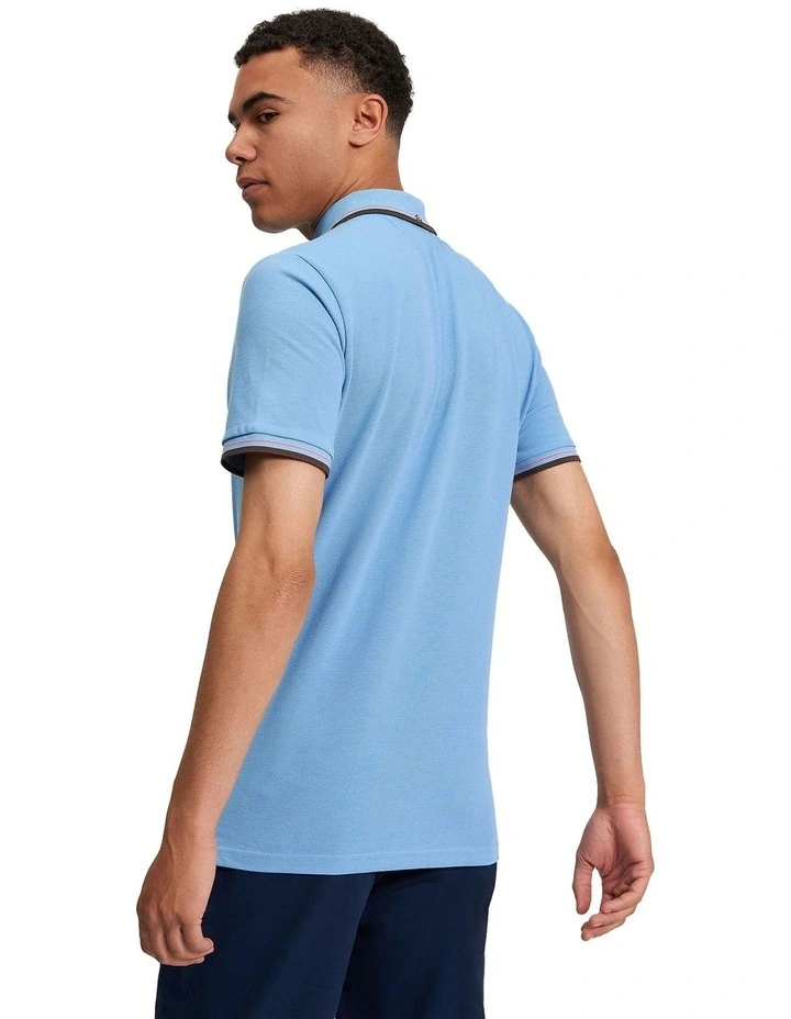 Signature Pique Polo in Pale Blue image 2