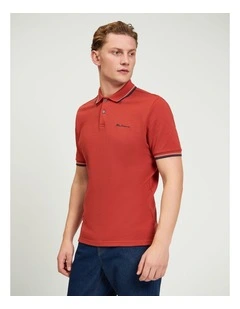 Signature Pique Polo Jester Red