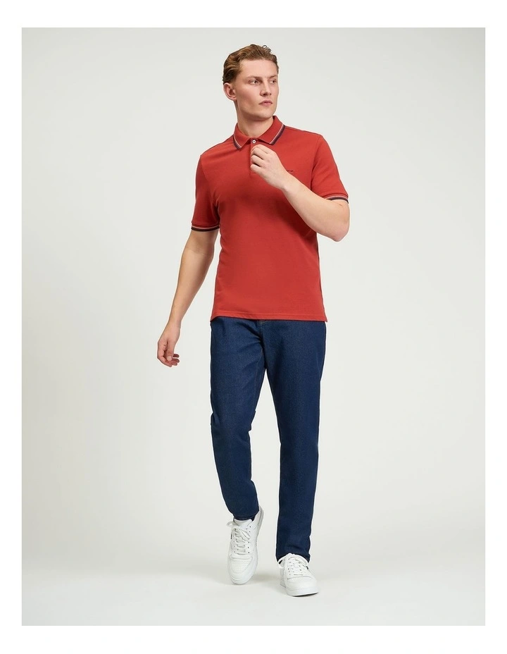 Signature Pique Polo Jester Red image 3