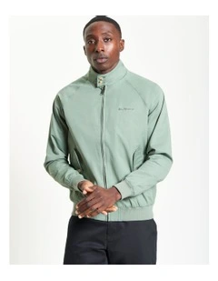 Signature Harrington Jacket in Pale Khaki