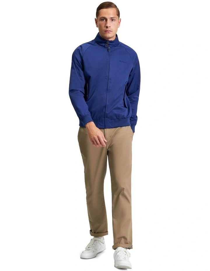 Signature Harrington Jacket in Persian Blue image 2