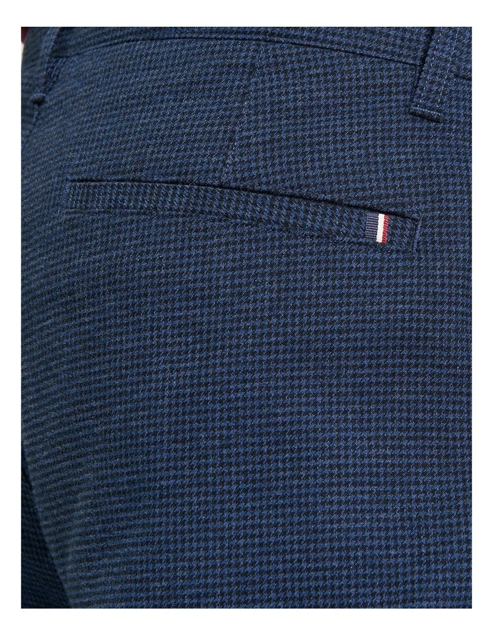 Puppytooth Trouser in Marine image 4