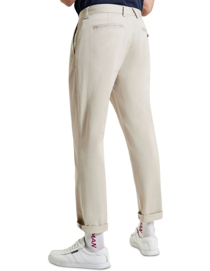 Signature Slim Stretch Chino in Putty image 2