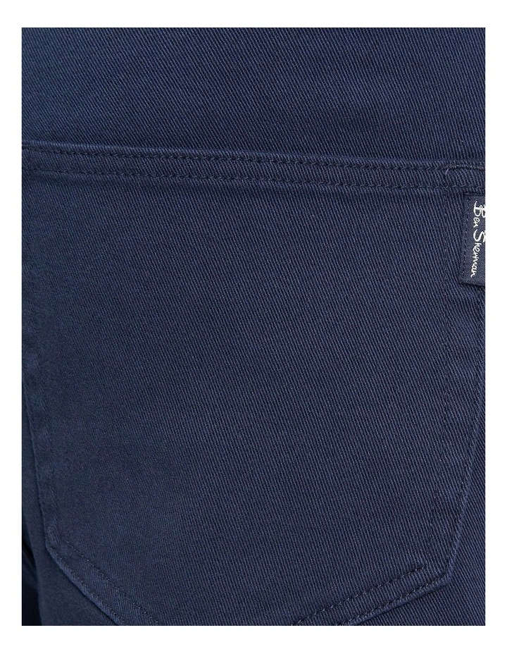 5 Pocket Twill Trouser in Dark Navy image 4