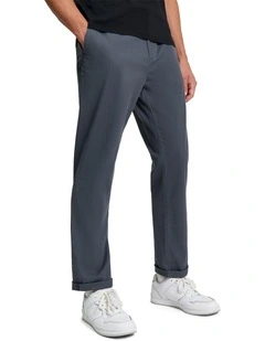 Signature Slim Stretch Chino in Slate